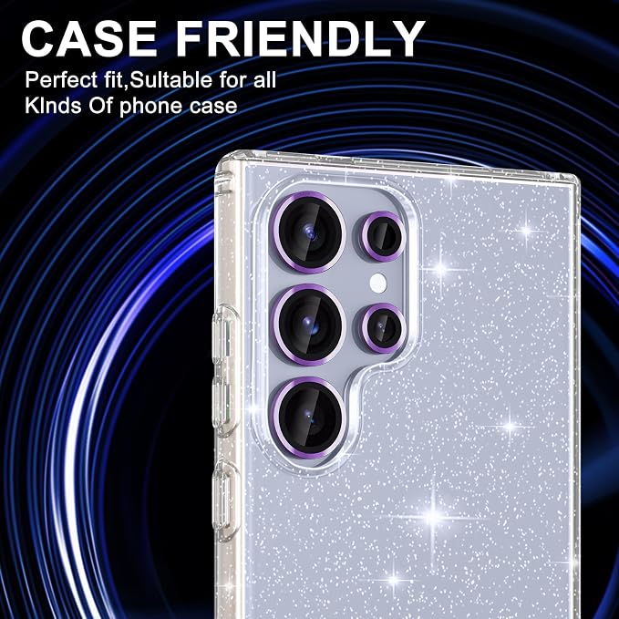 for Samsung Galaxy S25 Ultra Camera Lens Protector, Individual Metal Ring - Image 5