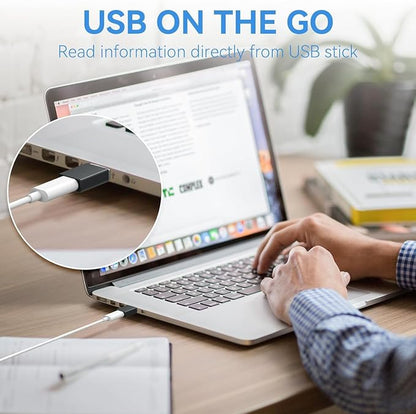 4pack USB C Female to USB Male Adapter，Type-C Female to A Male Car Charger OTG - Image 4