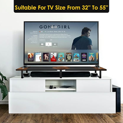 Dual Monitor Riser Stand For Desk, Adjustable Computer Monitor Stand For 2 - Image 7