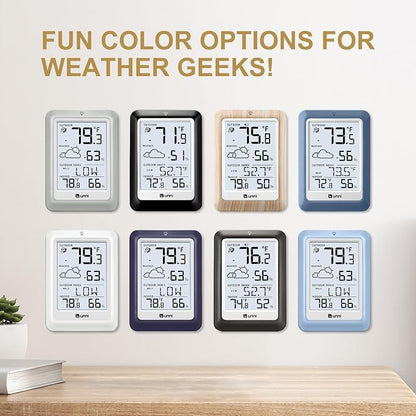 Indoor Outdoor Thermometer Wireless Weather Station, Temperature Humidity - Image 8