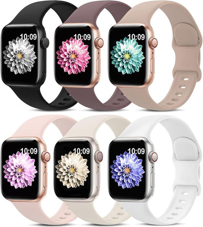 6 Pack Sport Bands Compatible by AMSKY