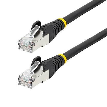 StarTech.com 100ft Black CAT6a Ethernet Cable, Snagless RJ45, 100W PoE++ by StarTech