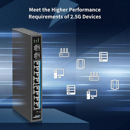 10 Port 2.5Gb Unmanaged Ethernet Switch - Image 5