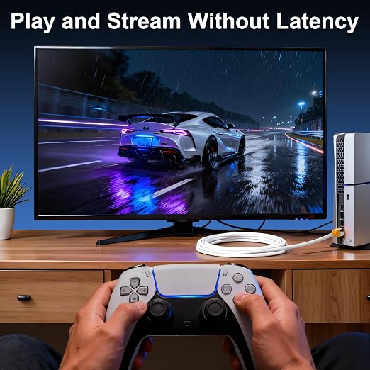 Cat 8 Ethernet Cable 6 ft, 40Gbps High Speed Gaming Network Cable 2000MHz Heavy - Image 6