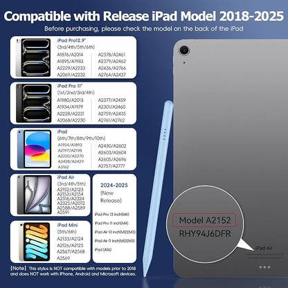 Stylus Pen for iPad, 20 Mins Fast Charge for Pad Pencil - Image 2