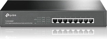 TP-Link 8 Port Gigabit PoE Switch | 8 PoE+ Ports @126W | Plug & Play | Limited by TP-Link