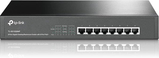 TP-Link 8 Port Gigabit PoE Switch | 8 PoE+ Ports @126W | Plug & Play | Limited by TP-Link