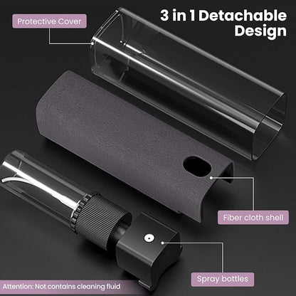 2 Pcs Screen Cleaner Kit, 3-in-1 Touchscreen Mist Cleaner Spray Bottle Tool & - Image 5