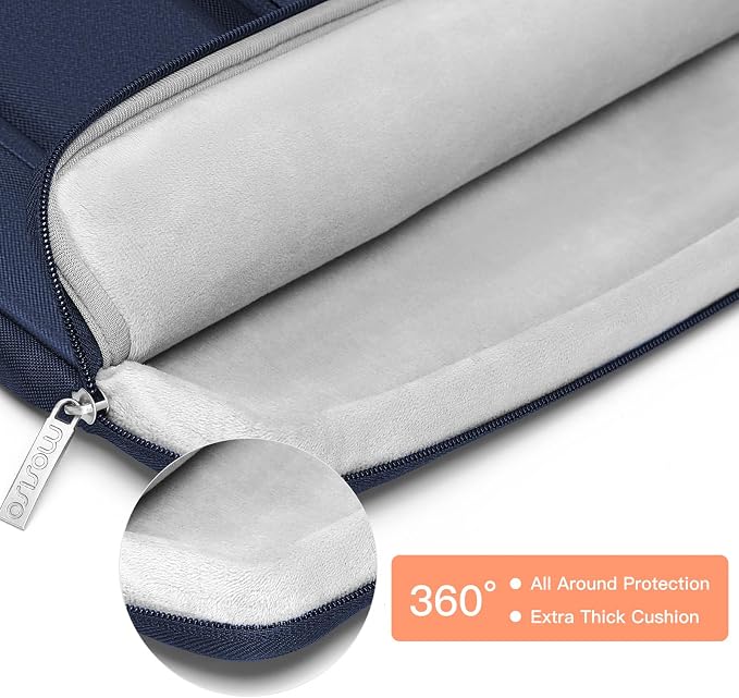 MOSISO 360 Protective Laptop Case 16 inch, 15-15.6 inch Laptop Sleeve Compatible - Image 3