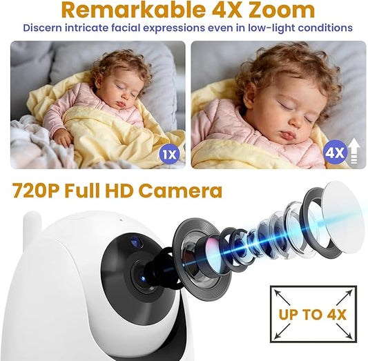 ANMEATE 6 Inch Baby Monitor - Image 2