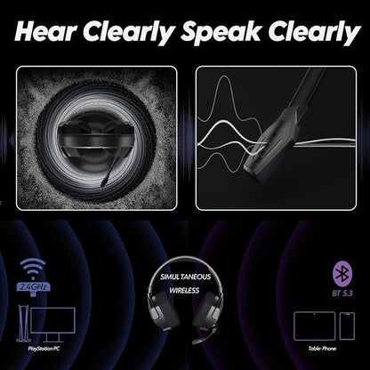 NUBWO G06 Dual Wireless Gaming Headset - Image 8
