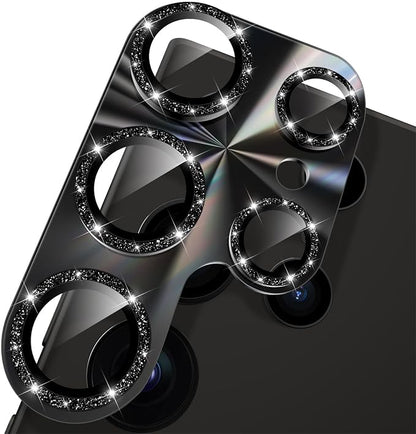 YWXTW Camera Lens Protector for Samsung Galaxy S24 Ultra, Bling Glitter by YWXTW