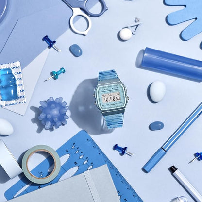 Casio F91W Series | Digital Watch | Water Resistant | LED Light | 1/100 SEC - Image 3
