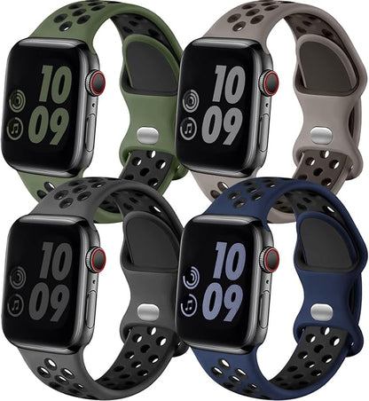 Adorve 4 Pack Sport Bands Compatible by Adorve