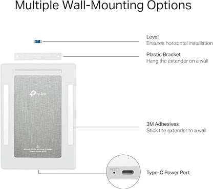 TP-Link AX3000 Wall-Mounted Wi-Fi 6 Range Extender Archer Air E5 | Ultra-Thin & - Image 7