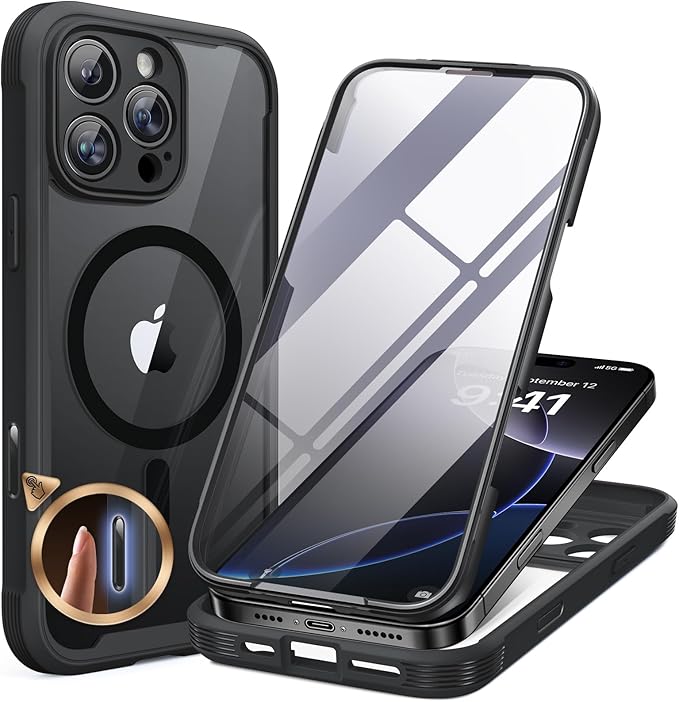 Miracase Magnetic for iPhone 16 Pro Max Case 6.9'' Full-Body Phone case by Miracase