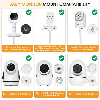 Baby Monitor Floor Stand Holder Compatible - Image 2