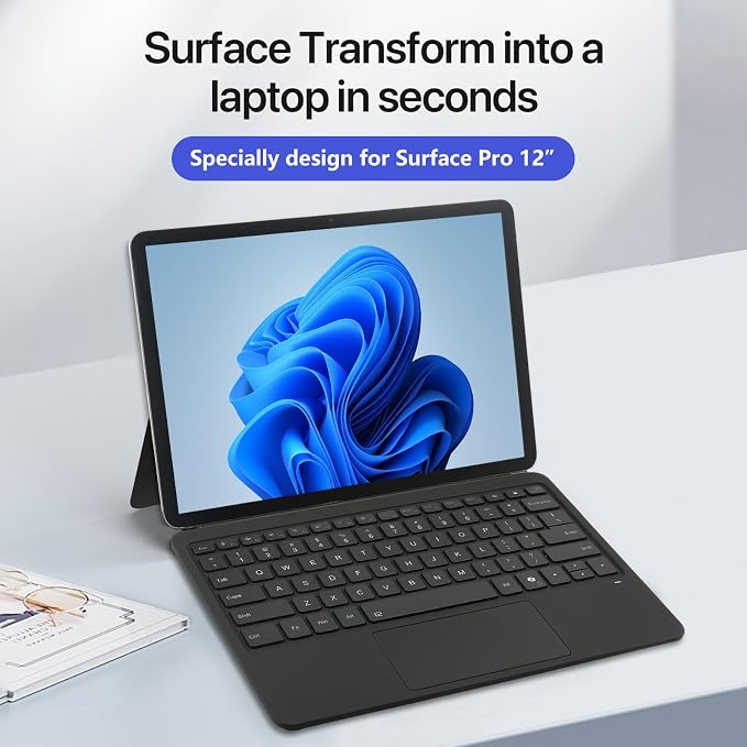 Magnetic Bluetooth Keyboard Cover - Image 2