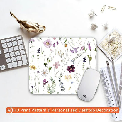 Square Mouse Pad Beautiful Flowers Plants, Personalized Premium-Textured Custom - Image 6
