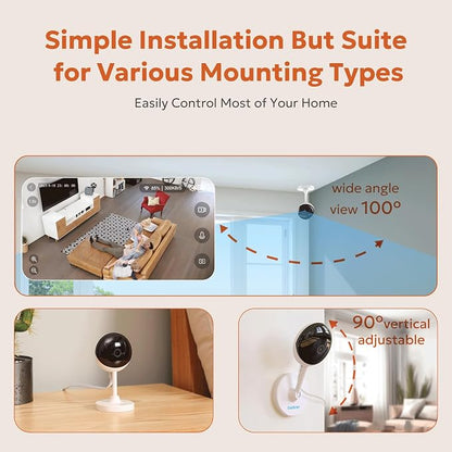 owltron Indoor Security Camera, 2K 3MP Cameras - Image 7