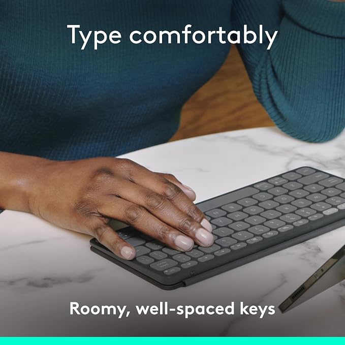 Logitech Keys-to-GO 2 Portable Wireless iPad Keyboard - Image 4