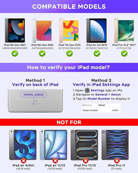 Case for iPad 9th/8th/7th Generation - Image 2