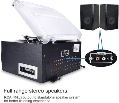 DIGITNOW Bluetooth Record Player Turntable - Image 4