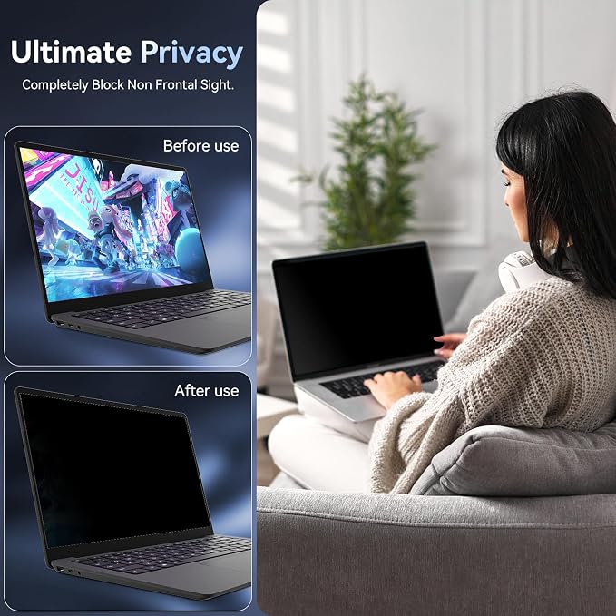 13.3 Inch Laptop Privacy Screen Compatible - Image 2