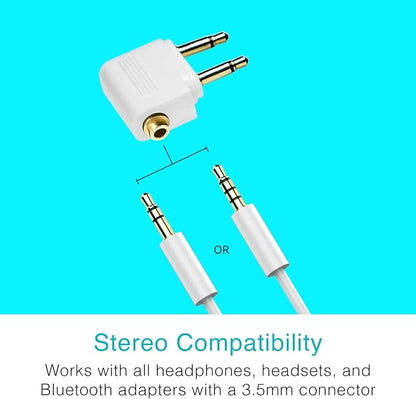 MEE audio Connect Air in-Flight Bluetooth Wireless Audio Transmitter, - Image 8