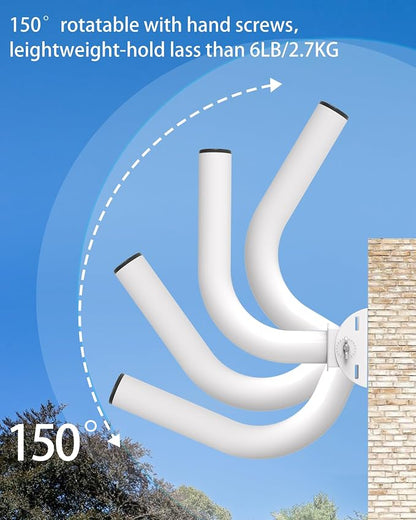 Universal Wireless Bridge Bracket, 150° Adjustable Lightweight J-Pole Mount - Image 2