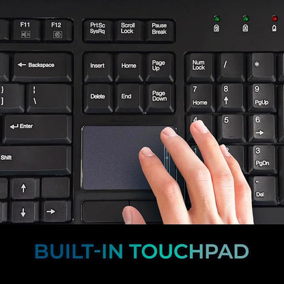Adesso WKB-4400UB Wireless Desktop Touchpad Keyboard - Image 4
