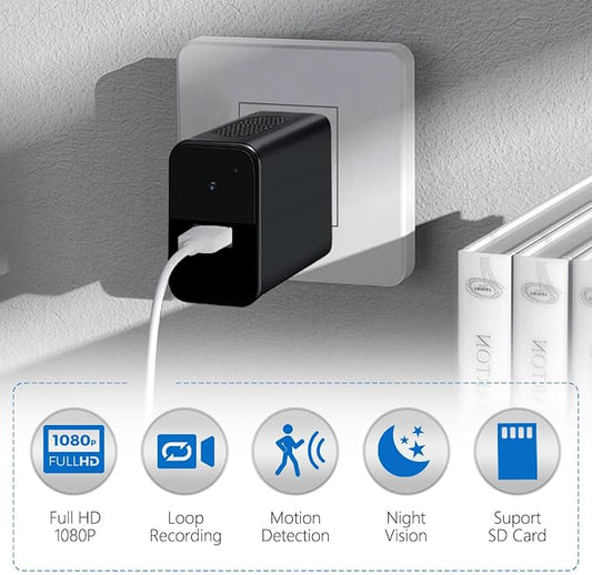 XISRU Portable Motion Detection Camera, USB Charger Design, No WiFi Needed - Image 2
