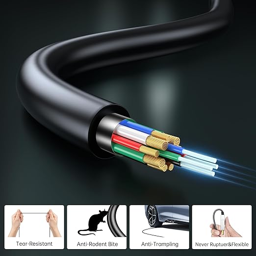 4K Fiber Optic HDMI Cable - 50ft - Image 3