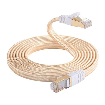 Cat 8 Ethernet Cable, DanYee Nylon Braided 26ft CAT8 High Speed Professional - Image 5