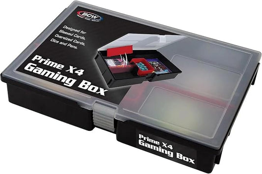 BCW Prime X4 Gaming Box | Playing Card Storage Box by BCW