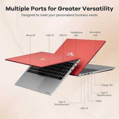 NIMO 15.6" IPS FHD-Gaming-Laptop, 6 Cores AMD Ryzen 5 6600H 32GB DDR5 RAM 1TB - Image 6