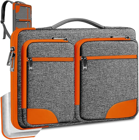 ZINZ Laptop Case 15 15.6 16 inches Sleeve Slim Briefcase Spill-Resistant Handbag by ZINZ