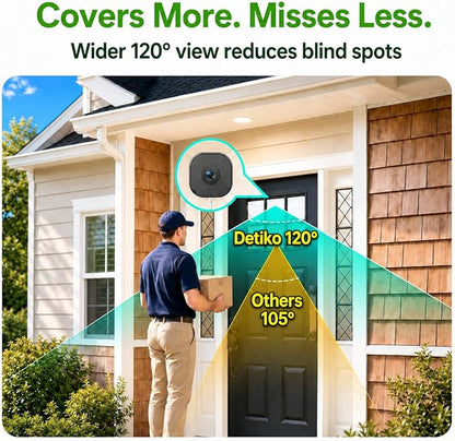 2K Window Camera, 5Ghz & 2.4Ghz WiFi Security Camera - Image 5