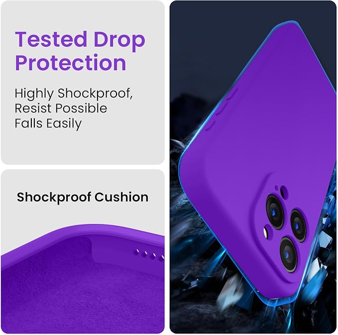 FireNova Designed for iPhone 15 Pro Max Case, Silicone Upgraded Phone Case with - Image 4