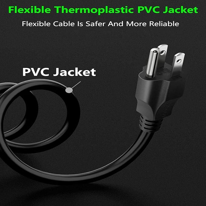 5Ft Mickey Mouse Power Cord, 3 Prong Power Cord, AC Power Supply Cord, AC - Image 3
