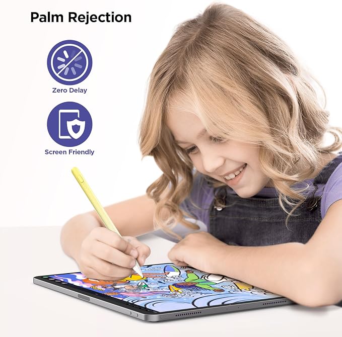 Apple iPad Pencil Alternative, 15Min Fast Charge, Palm Rejection & Tilt - Image 5
