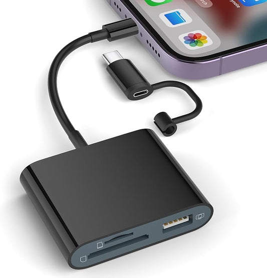 SD Card Reader for iPhone, Memory Card Reader by SZHAIYIJIN