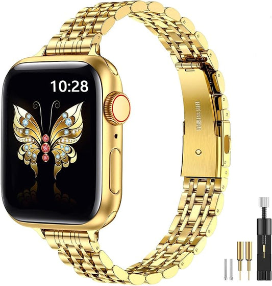 MioHHR Metal Band Compatible by ProfessionalStainlessSteelWatchBandCase