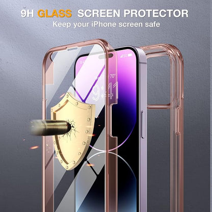 Miracase Glass Series Designed for iPhone 14 Pro Case 6.1 Inch, Upgrade - Image 5
