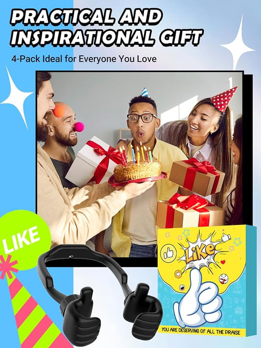 Dad Gifts for Fathers Day from Daughter Son Cell Phone Stand: 4 Pack UPGRADE - Image 2