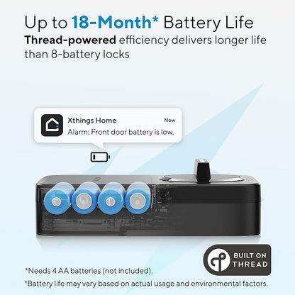 ULTRALOQ Bolt SE Smart Lock, Built-in Wi-Fi, Matter Over Thread, Works - Image 5