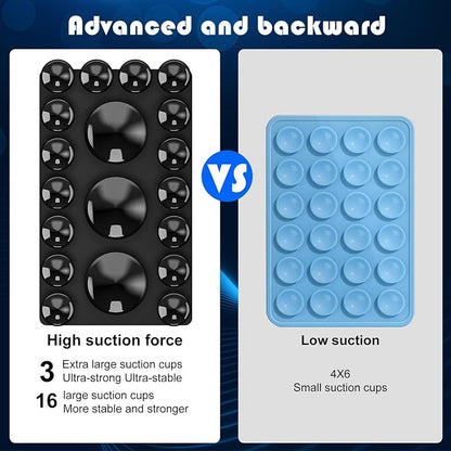 2024 Upgrade 2PCS Silicone Suction Cup Phone Case Adhesive Mount, Adhesive Grip - Image 2