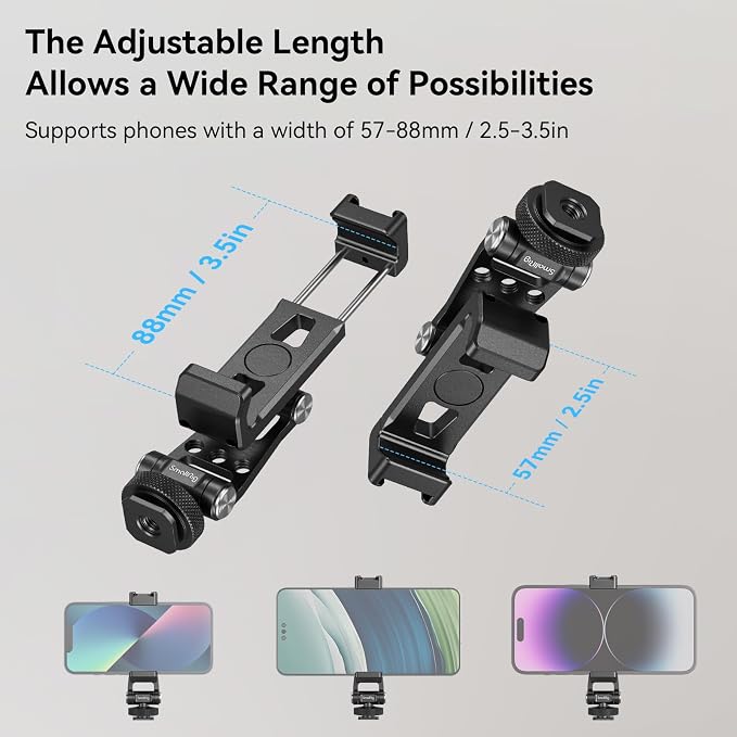 SMALLRIG Metal Phone Holder Support - Image 2
