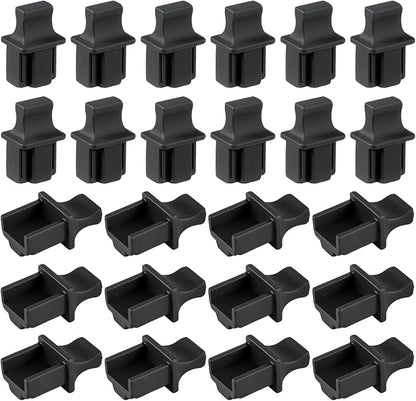 50 Pcs RJ45 Dust Cover, Ethernet Port Cover Plugs Silicone Anti Dust Caps by Unknown