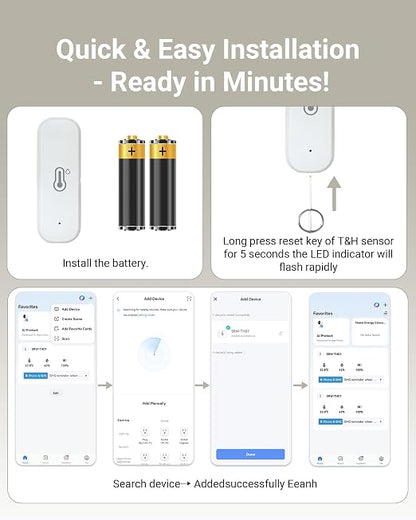 Smart WiFi Temperature Humidity Monitor - Image 7